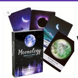 Moonology Oracle Cards 44 Cards Moon Astrology Tarot Deck Power Of The Moon